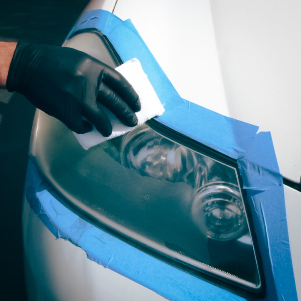 PHỦ LỚP GClear tẩy ố đèn pha ô tô glasweld